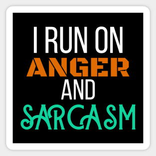 Anger and Sarcasm Sticker